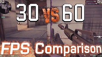 CS:GO - 30 to 60 FPS, Splitscreen [1080p 60fps]