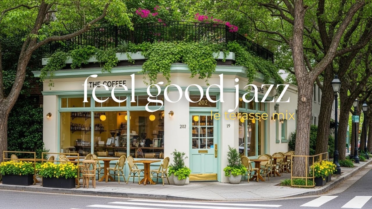 CAFE JAZZ MUSIC | EUROPEAN OUTDOOR STREET VIBES 🇪🇺🎶 | RELAXING