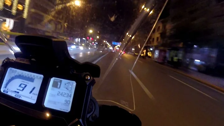 Yamaha Tracer 900 acceleration 0-100 , 120-210