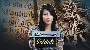 Qual è il messaggio della poesia soldati?