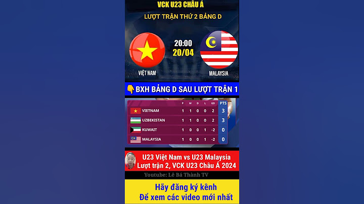 U23 Việt Nam vs U23 Malaysia l Lịch thi đấu trận 2 vòng bảng U23 Châu Á 2024 #u23afccup #u23 #chaua