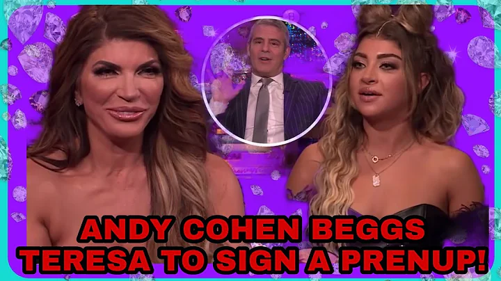 Andy Cohen BEGGS Teresa Giudice to SIGN A PRENUP! after more RED FLAGS surface on Luis Ruelas!
