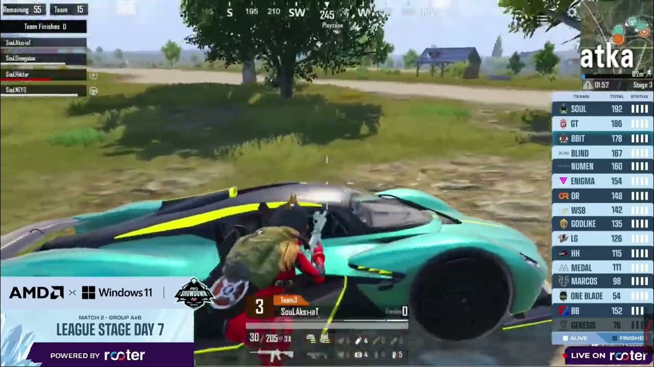 BLIND vs SOUL Fight Scene | Blind Wipe Team Soul 