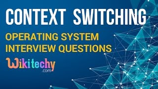 What is Context Switching in OS | Context Switching in OS | Operating System Interview Questions