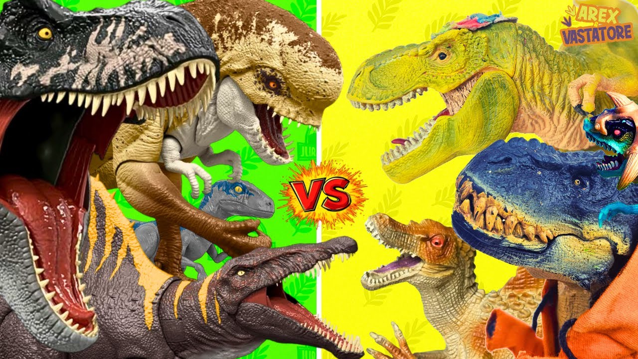 JURASSIC WORLD vs AREX & VASTATORE 🎬💥🦖 Quale sarà la squadra più scientificamente accurata?