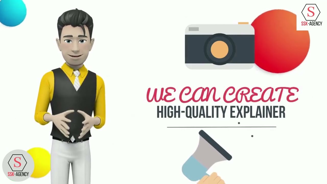 Get professional and engaging animated explainer videos for business websites and marketing