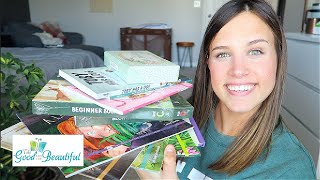 HOMESCHOOL BOOK HAUL! RECENT BOOKS IVE GOTTEN FROM THE GOOD AND THE BEAUTIFUL