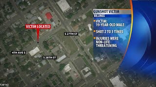 Billings police locate man with bullet wounds