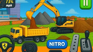 City Road Construction Gameplay - Android Gameplay Darcrays Play