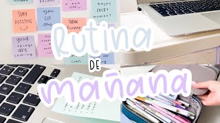 RUTINA de MAÑANA con CLASES EN LÍNEA ☀️🌿