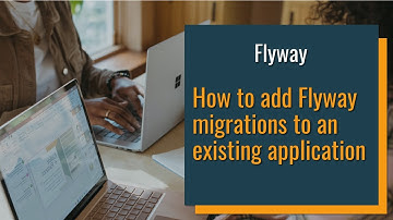 How to add Flyway to an existing project
