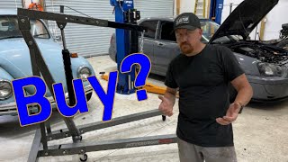 New Tools! - Assembling Your Engine Hoist! - Harbor Freight Shop Crane - Tips and Tricks