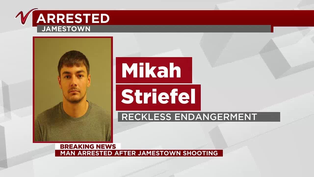 Man arrested after Jamestown shooting - YouTube