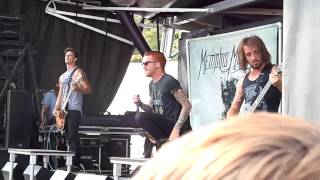 Memphis May Fire - The Deceived - Warped Tour 2012 - Pittsburgh, PA