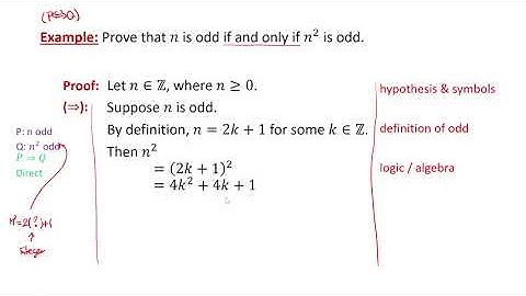 Proofs with Biconditional Statements