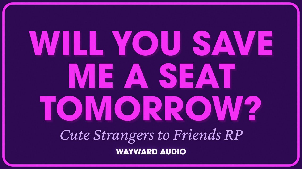 “We Always Catch the Same Train…”| Awkward Girl Notices You [strangers to friends] | AUDIO RP