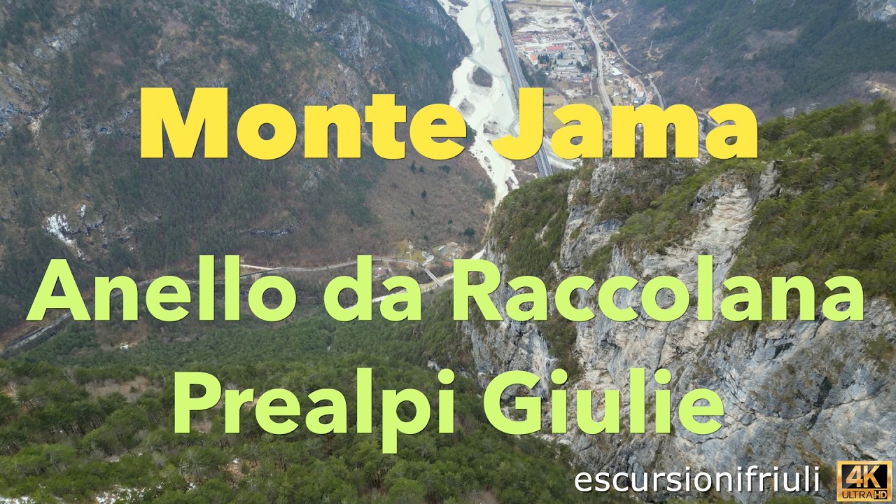 189 Monte Jama (4K) da Raccolana | Classica escursione ad anello nelle Prealpi Giulie