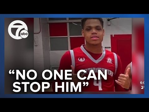 Detroit student on