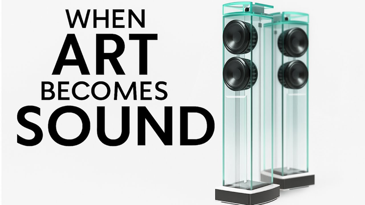 Waterfall Audio's Glass Speakers Redefine High-End Design