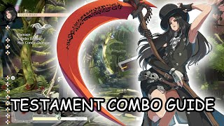 Guilty Gear Strive: Testament Combo Guide - GGST Testament Combos