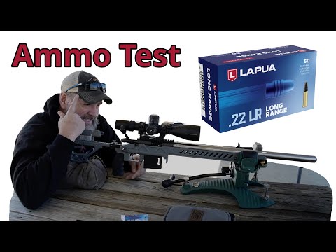 NEW Ammo Test - Lapua Long Range 22LR