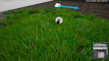 UE4 - Custom grass wind shader