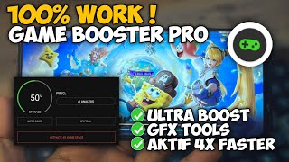 100% work‼️ game booster pro 4x faster mod | terbaru screenshot 2