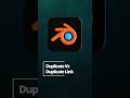 Blender Duplicate vs Duplicate Linked | What's the Difference?