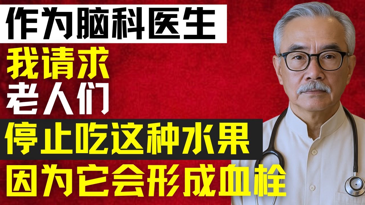 这种水果会在一夜之间增加中风的风险 | 林强医生