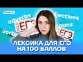 Лексика для ЕГЭ на 100 баллов | Английский язык ЕГЭ 2022 | Умскул