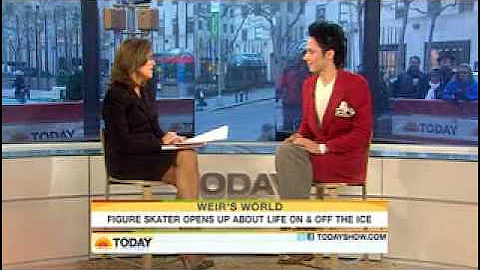 Meredith Vieira interviews Johnny Weir