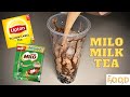 Milo milk tea by The Food Protege | Milo Dinosaur | Milo Milk Tea Dinosaur | Fast and Easy to Make!