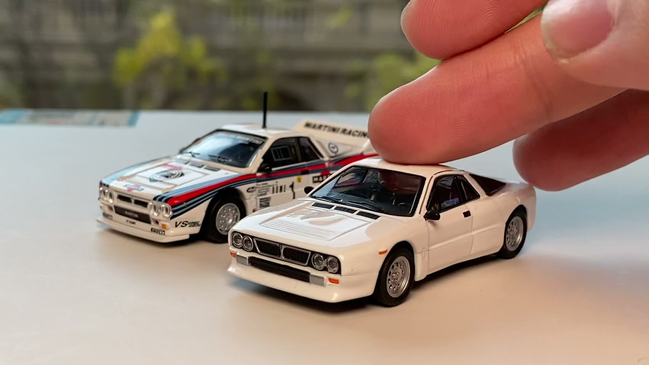1/64 Lancia 037 and Lancia Delta Group A by CM's - YouTube