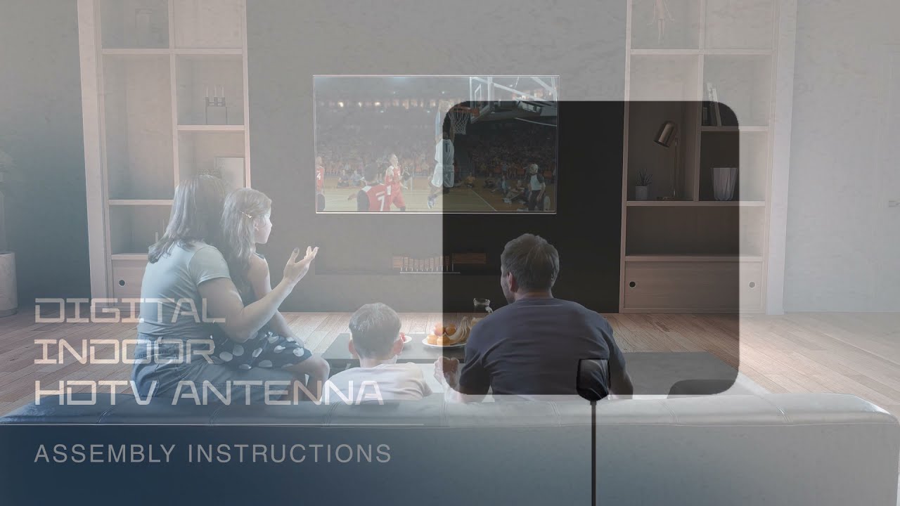 Indoor Digital Hdtv Antenna Installation