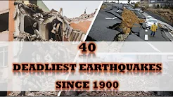 40 DEADLIEST EARTHQUAKES MAGNITUDE THAT CLAIMED MANY LIVES SINCE 1900 #eathquake #volcano thumbnail