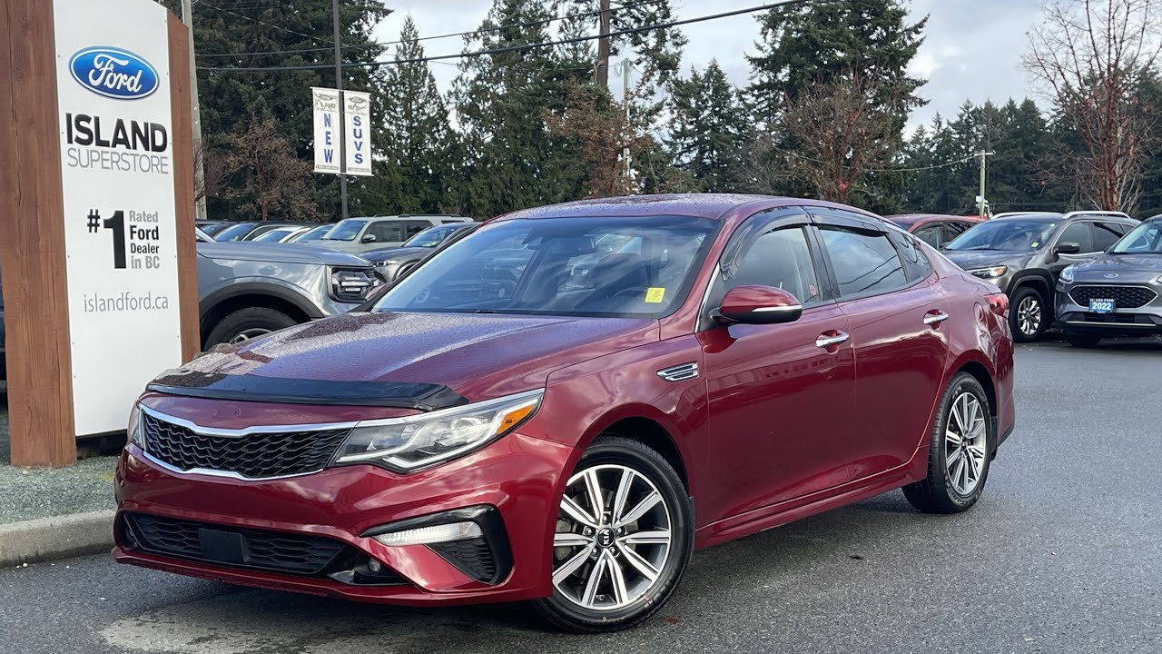 Обзор Kia Optima EX 2020 года с подогревом сидений, режимом Drive и памятью настроек | Island For...