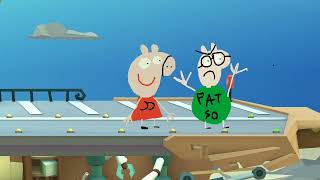 Peppa Pig Gets Groundedpeppa Pushes George And Gets Grounded