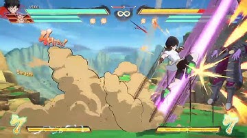 DBFZ S3 Videl sparking "Gohan-kun" loop 80 hits