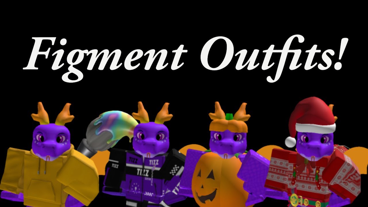 ROBLOX Outfit Creation: Disney's Figment Collection