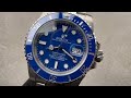 Rolex Submariner White Gold "Smurf" 116619LB-0001 - Rolex Certified Pre-Owned Watch Review