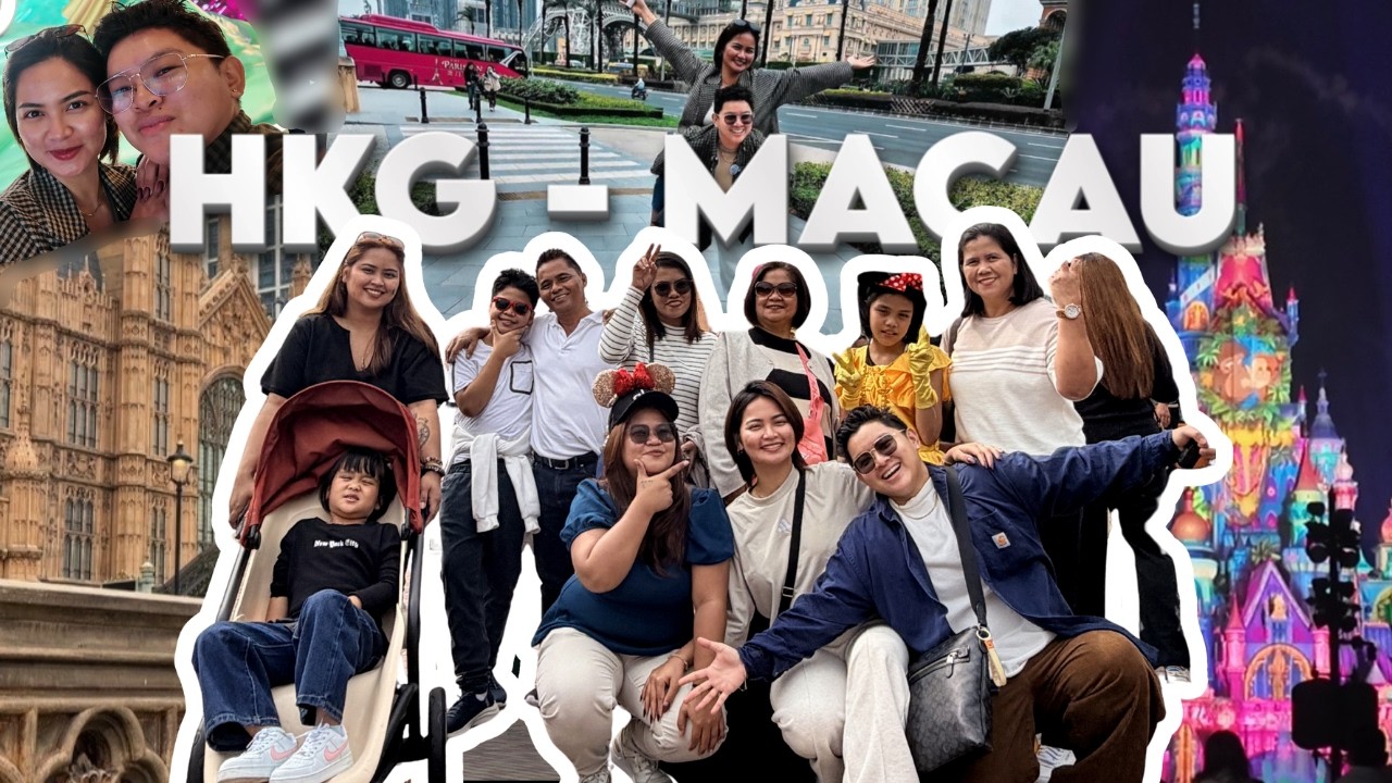 From Dream to Departure ✈️ | Hong Kong & Macau Family Vlog