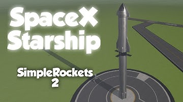 Starship to Moon in SimpleRockets 2 | SimpleRockets 2 || The Mr Tuts