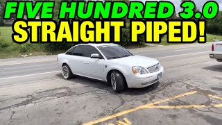 2007 Ford Five Hundred 3.0L V6 EXHAUST w/ STRAIGHT PIPES!