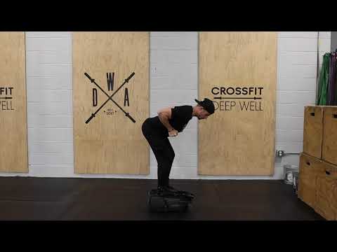 Backpack Bent Over Row