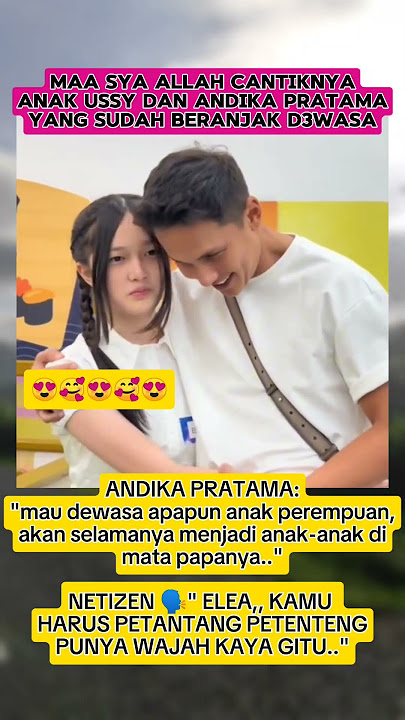 cantiknya putri dari andika pratama dan ussy #beritaartis #keluargaartis #fypyoutube #beritaterkini