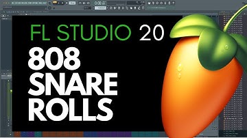 808 Snare rolls FL Studio tutorial