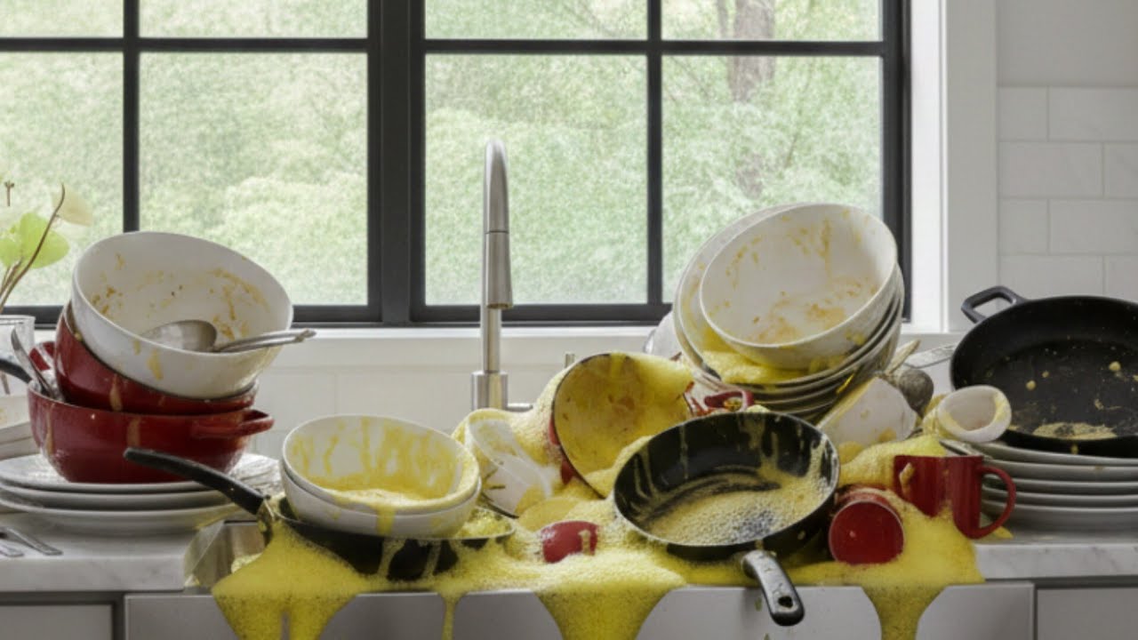 Stress Relief ASMR – Gentle Water Sounds & Peaceful Dishwashing RoutineASMR 