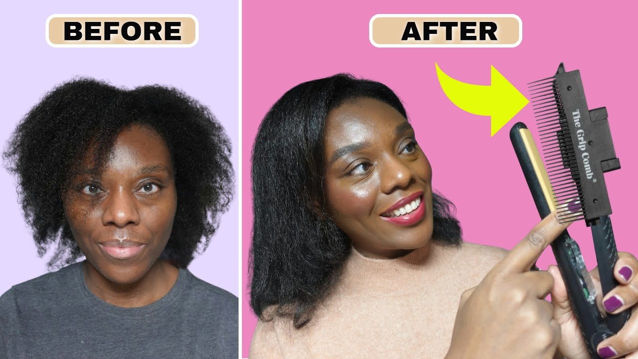 The Grip Comb 2.0 Review: Does it Really work for Natural Hair /  Kinky Coily 4C Hair /Afro Hair ?