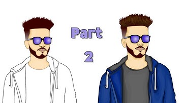 Step by Step Vector Editing |  Line Art vector tutorial in Infinite Design | Elvish Yadav | Part 2