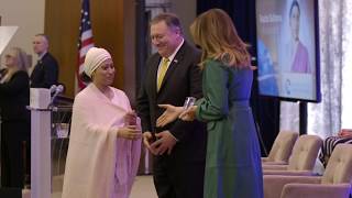 First Lady Melania Trump at the 2019 International Women of Courage Awards